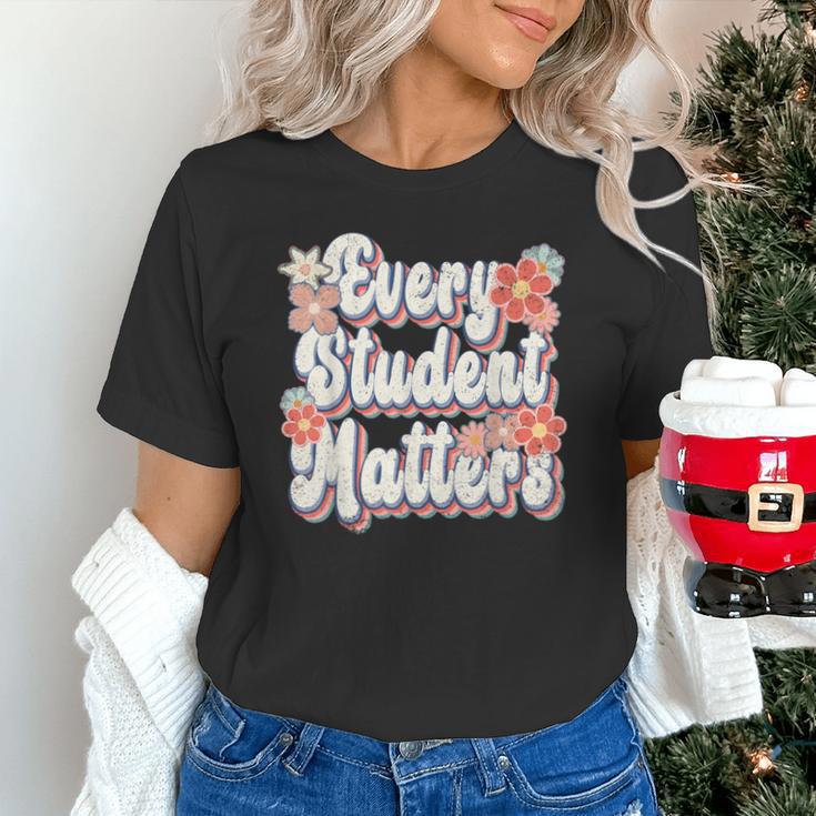 Retro Vintage Every Student Matters Teacher Paraprofessional Unisex T-Shirt, gift for family, gift for coworker Retro Vintage Every Student Matters Teacher Paraprofessional Unisex T-Shirt, gift for family, gift for coworker