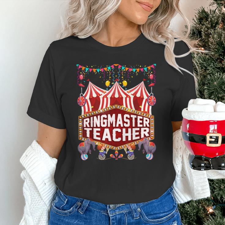 Ringmaster Teacher Costume – Carnival Birthday Style Unisex T-Shirt, gift for family, gift for coworker Ringmaster Teacher Costume – Carnival Birthday Style Unisex T-Shirt, gift for family, gift for coworker