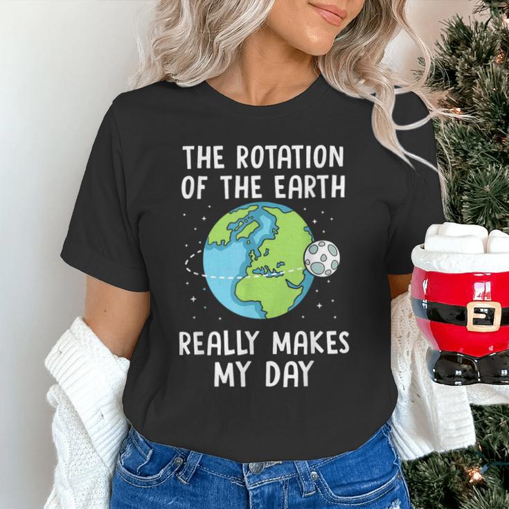 Rotation Of The Earth Makes My Day Science Teacher Earth Day Unisex T-Shirt, Science Teacher Shirts, gift for family, gift for coworker Rotation Of The Earth Makes My Day Science Teacher Earth Day Unisex T-Shirt, Science Teacher Shirts, gift for family, gift for coworker