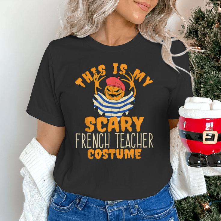 This Is My Scary French Teacher Costume Halloween Unisex T-Shirt, gift for family, gift for coworker