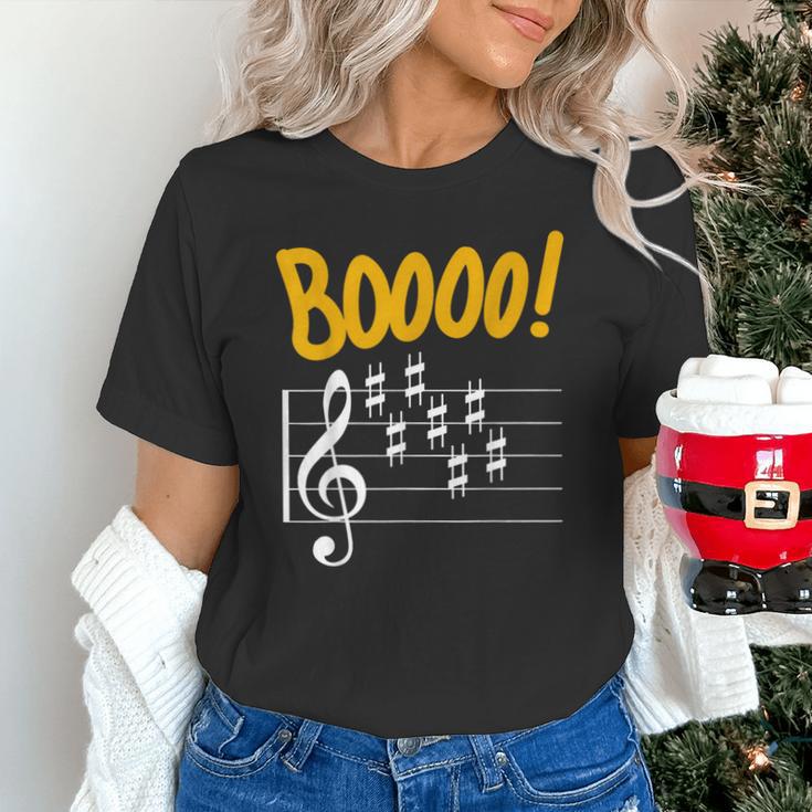 Scary Key Signature Boo Music Halloween Musician Teacher Men Women Unisex T-Shirt, gift for family, gift for coworker Scary Key Signature Boo Music Halloween Musician Teacher Men Women Unisex T-Shirt, gift for family, gift for coworker