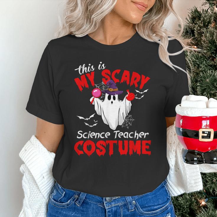 This Is My Scary Science Teacher Costume Ghost Halloween Unisex T-Shirt, Science Teacher Shirts, gift for family, gift for coworker This Is My Scary Science Teacher Costume Ghost Halloween Unisex T-Shirt, Science Teacher Shirts, gift for family, gift for coworker