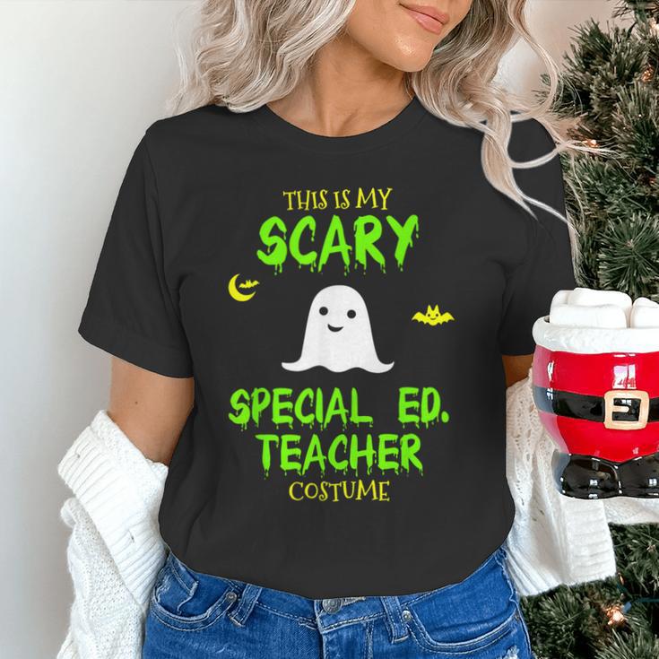 Scary Special Education Ed Teacher Costume Halloween Easy Unisex T-Shirt, gift for family, gift for coworker Scary Special Education Ed Teacher Costume Halloween Easy Unisex T-Shirt, gift for family, gift for coworker