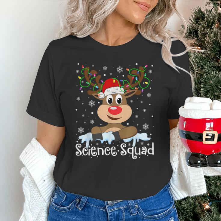 Science Teacher Squad Reindeer Christmas Teacher Xmas Lights For Men Women Unisex T-Shirt, Science Teacher Shirts, gift for family, gift for coworker Science Teacher Squad Reindeer Christmas Teacher Xmas Lights For Men Women Unisex T-Shirt, Science Teacher Shirts, gift for family, gift for coworker