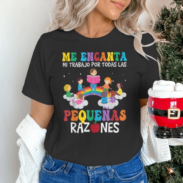 Spanish Teacher Bilingual Teacher Maestra Maestras Unisex T-Shirt, gift for family, gift for coworker