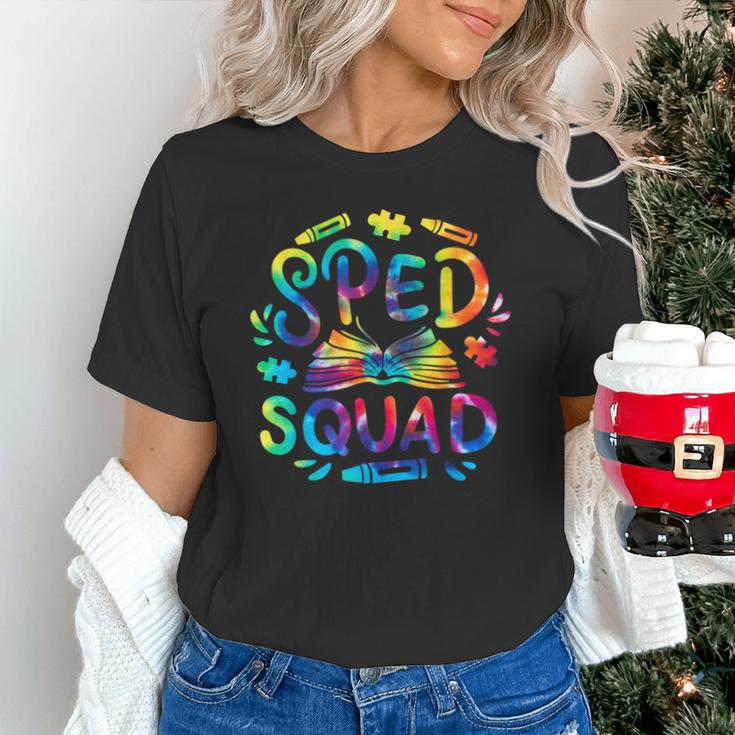 Special Education Teacher Sped Squad SPED Teacher Tie Dye Unisex T-Shirt, gift for family, gift for coworker Special Education Teacher Sped Squad SPED Teacher Tie Dye Unisex T-Shirt, gift for family, gift for coworker