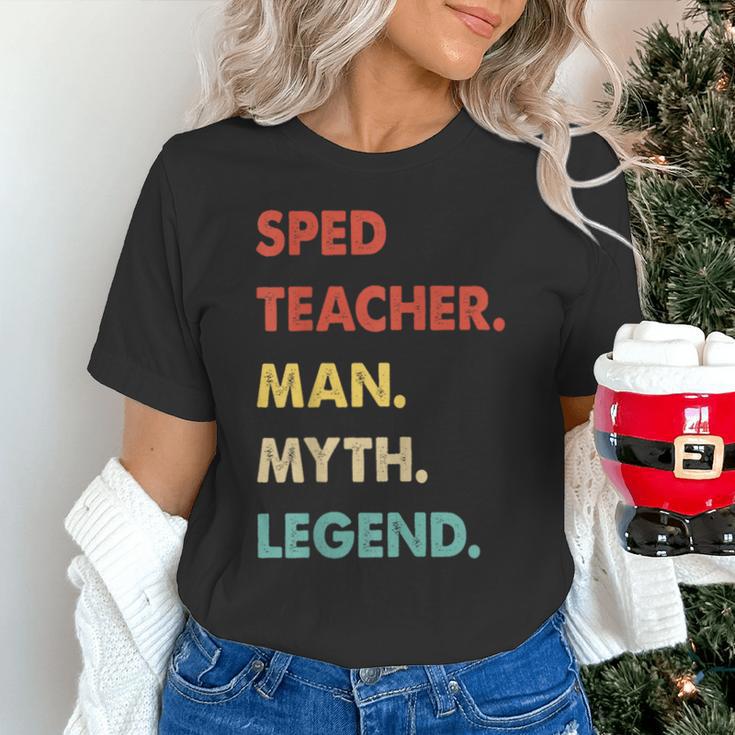 Sped Teacher Man Myth Legend Unisex T-Shirt, gift for family, gift for coworker Sped Teacher Man Myth Legend Unisex T-Shirt, gift for family, gift for coworker