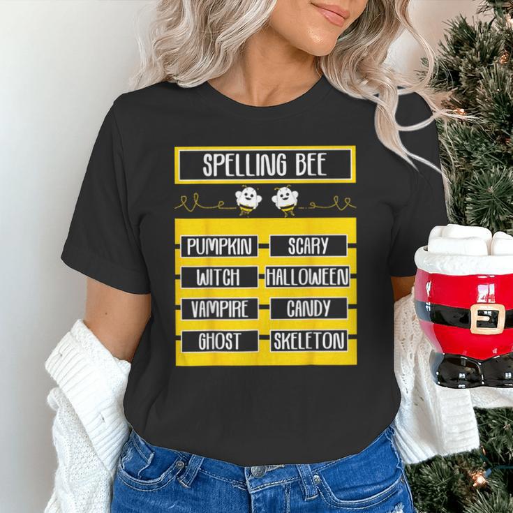 Spelling Bee Halloween Teachers Bee Spelling Competition Unisex T-Shirt, gift for family, gift for coworker Spelling Bee Halloween Teachers Bee Spelling Competition Unisex T-Shirt, gift for family, gift for coworker