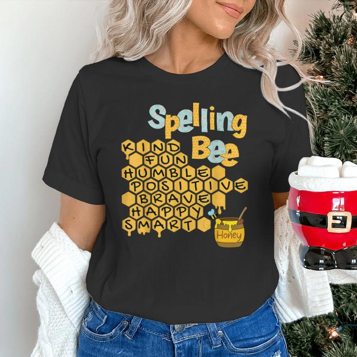 Spelling Bee Kind Positive Kindness Women Teacher Unisex T-Shirt, gift for family, gift for coworker