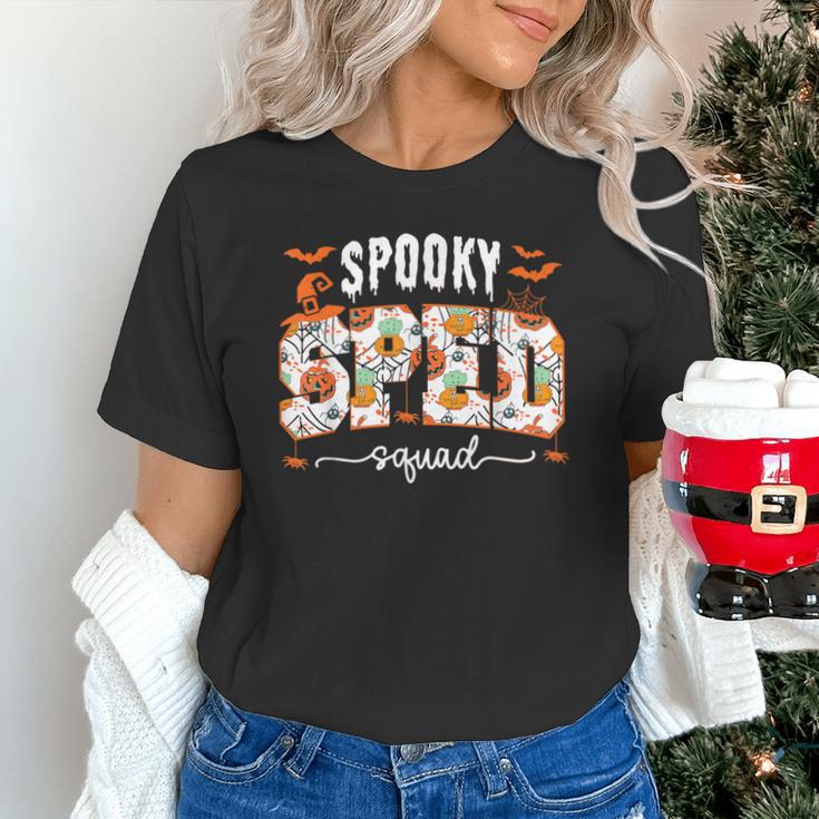 Spooky SPED Squad Special Education Teacher Halloween Ghost Unisex T-Shirt, gift for family, gift for coworker Spooky SPED Squad Special Education Teacher Halloween Ghost Unisex T-Shirt, gift for family, gift for coworker