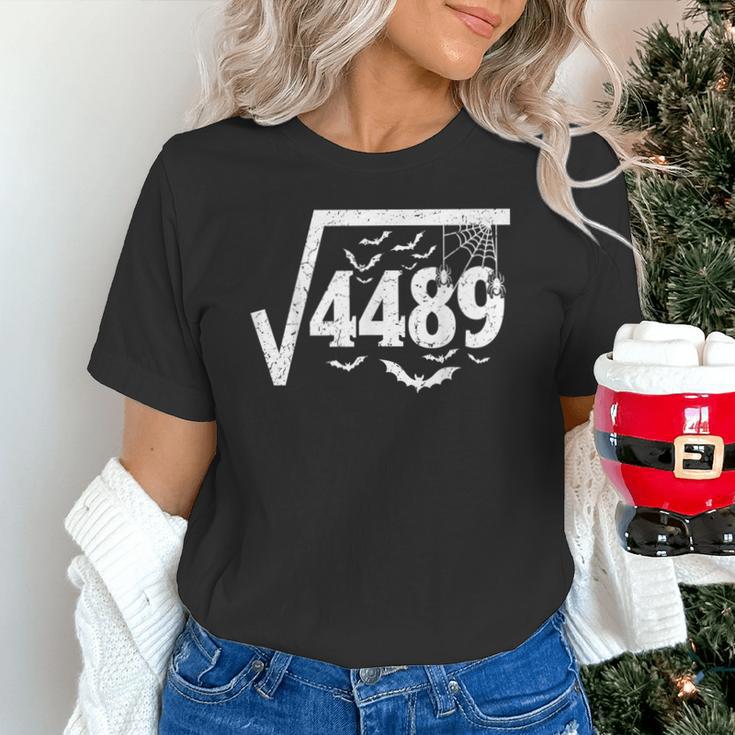 Square Root 4489 Halloween Meme 67 Math Teacher Unisex T-Shirt, gift for family, gift for coworker Square Root 4489 Halloween Meme 67 Math Teacher Unisex T-Shirt, gift for family, gift for coworker