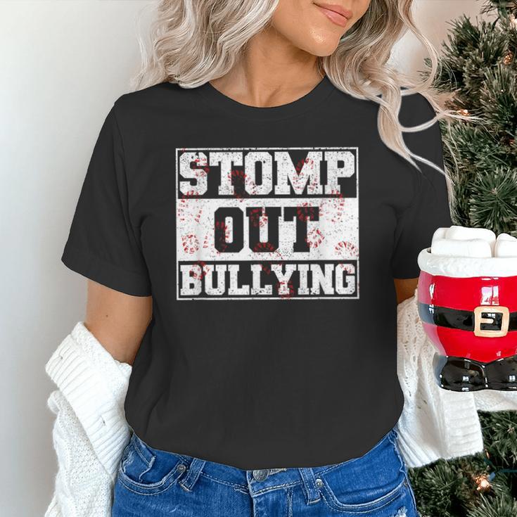 Stomp Out Bullying Back To School Education Teacher Unisex T-Shirt, gift for family, gift for coworker Stomp Out Bullying Back To School Education Teacher Unisex T-Shirt, gift for family, gift for coworker