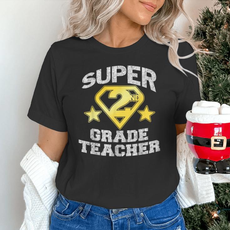 Super 2nd Grade Teacher Hero Unisex T-Shirt, Super Teacher Shirts, 2nd Grade Teacher Shirts, gift for family, gift for coworker