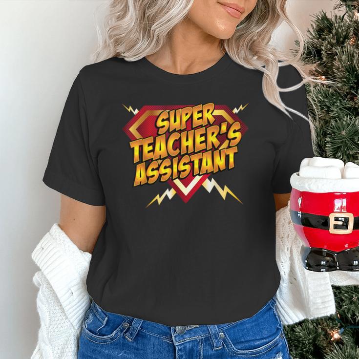 Super Teacher's Assistant Educational Superhero Unisex T-Shirt, gift for family, gift for coworker Super Teacher's Assistant Educational Superhero Unisex T-Shirt, gift for family, gift for coworker
