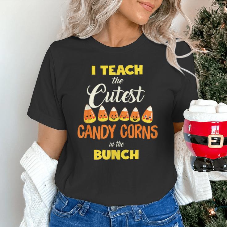 I Teach The Cutest Candy Corn In The Patch Teacher Halloween Unisex T-Shirt, gift for family, gift for coworker I Teach The Cutest Candy Corn In The Patch Teacher Halloween Unisex T-Shirt, gift for family, gift for coworker