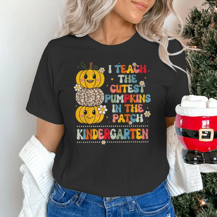 I Teach The Cutest Pumpkins Kindergarten Teacher Halloween Unisex T-Shirt, gift for family, gift for coworker I Teach The Cutest Pumpkins Kindergarten Teacher Halloween Unisex T-Shirt, gift for family, gift for coworker
