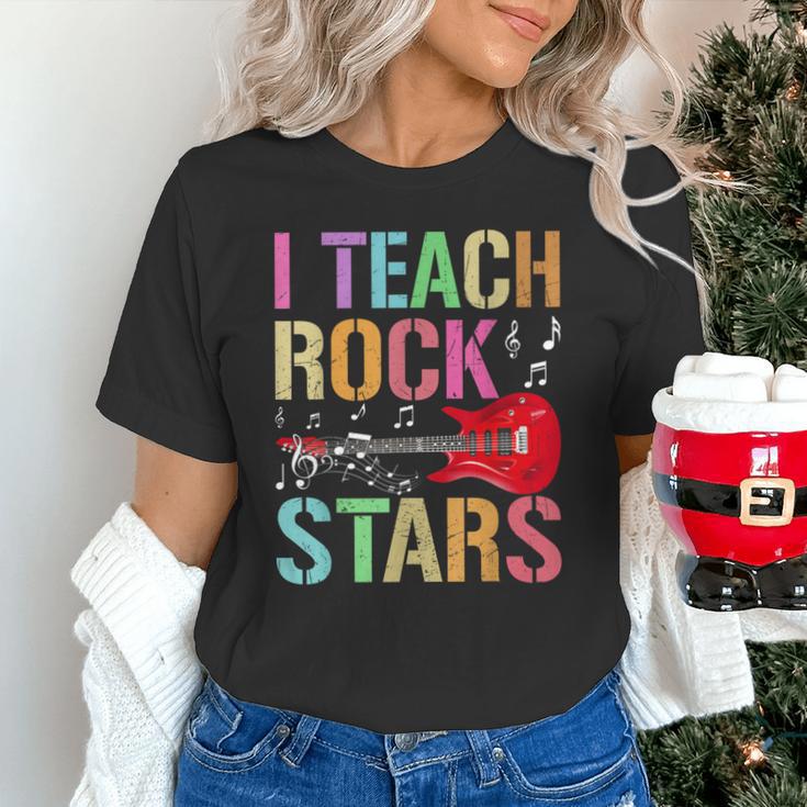 I Teach Rockstars Band Vibes Teacher Rocks My Music Teaching Unisex T-Shirt, gift for family, gift for coworker
