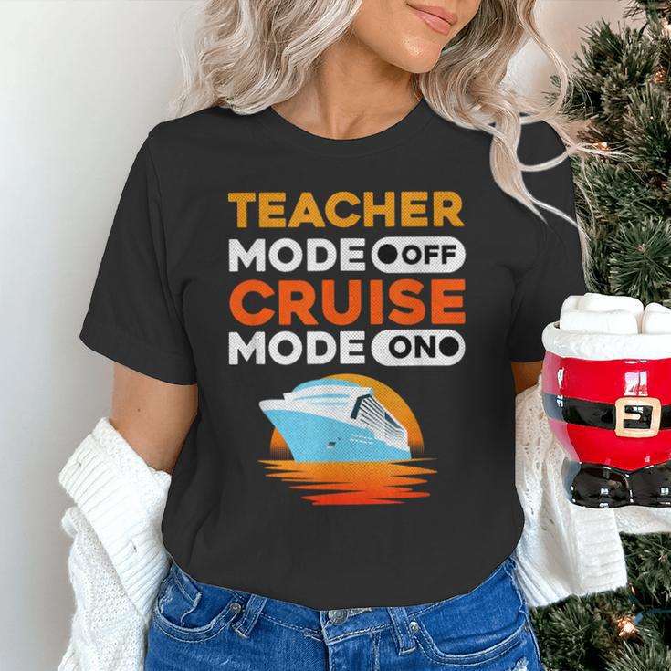 Teacher Cruise Shirt Cruise Mode Men Women Unisex T-Shirt, gift for family, gift for coworker