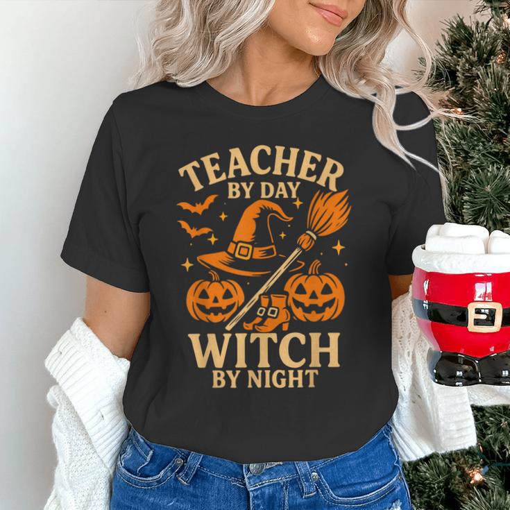 Teacher By Day Witch By Night Halloween Teacher Witch Unisex T-Shirt, gift for family, gift for coworker Teacher By Day Witch By Night Halloween Teacher Witch Unisex T-Shirt, gift for family, gift for coworker