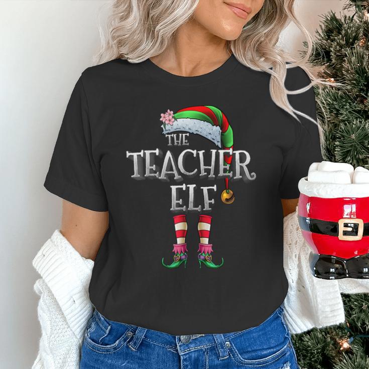 The Teacher Elf Shirt Matching Family Christmas Elf Men Women Kids Unisex T-Shirt, gift for family, gift for coworker