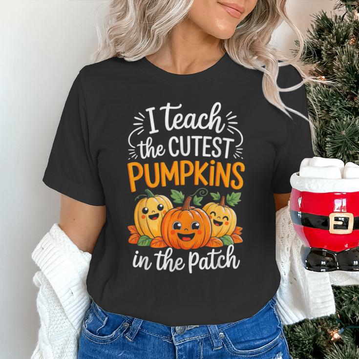 Teacher Halloween Pre-K Teacher Kindergarten Cutest Pumpkins Unisex T-Shirt, gift for family, gift for coworker Teacher Halloween Pre-K Teacher Kindergarten Cutest Pumpkins Unisex T-Shirt, gift for family, gift for coworker