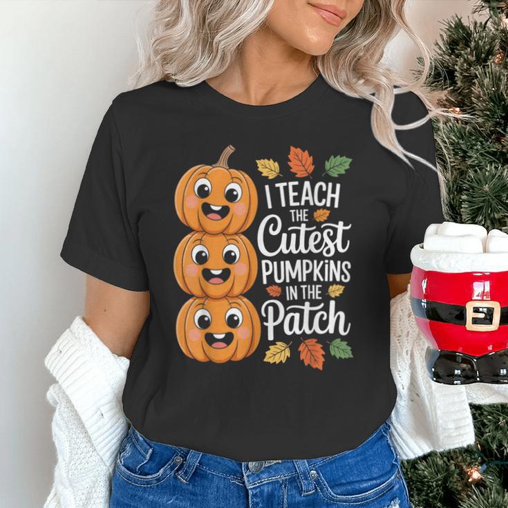 Teacher Halloween Tshirts I Teach The Cutest Pumpkins Unisex T-Shirt, gift for family, gift for coworker Teacher Halloween Tshirts I Teach The Cutest Pumpkins Unisex T-Shirt, gift for family, gift for coworker