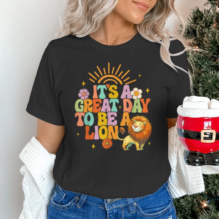 Teacher Life Back To School It's A Great A Day To Be A Lion Unisex T-Shirt, gift for family, gift for coworker Teacher Life Back To School It's A Great A Day To Be A Lion Unisex T-Shirt, gift for family, gift for coworker