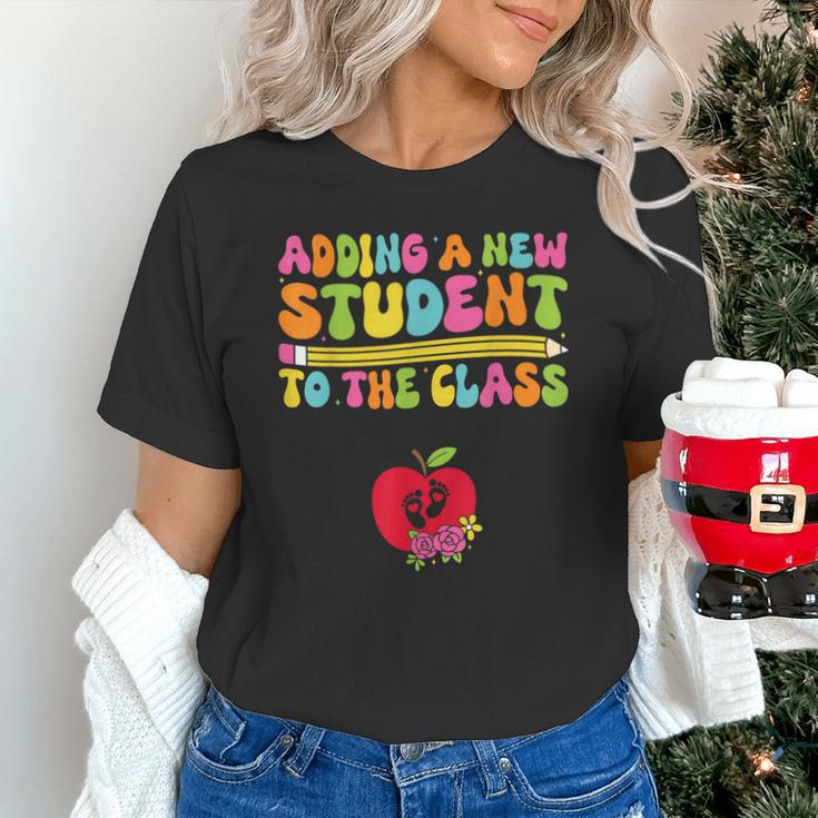 Teacher Pregnancy Announcement Clothing Expecting Teacher X-Small Unisex T-Shirt, gift for family, gift for coworker Teacher Pregnancy Announcement Clothing Expecting Teacher X-Small Unisex T-Shirt, gift for family, gift for coworker