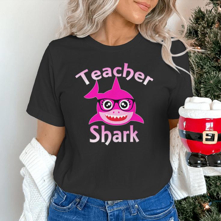 Teacher Shark Female Teacher Unisex T-Shirt, gift for family, gift for coworker Teacher Shark Female Teacher Unisex T-Shirt, gift for family, gift for coworker