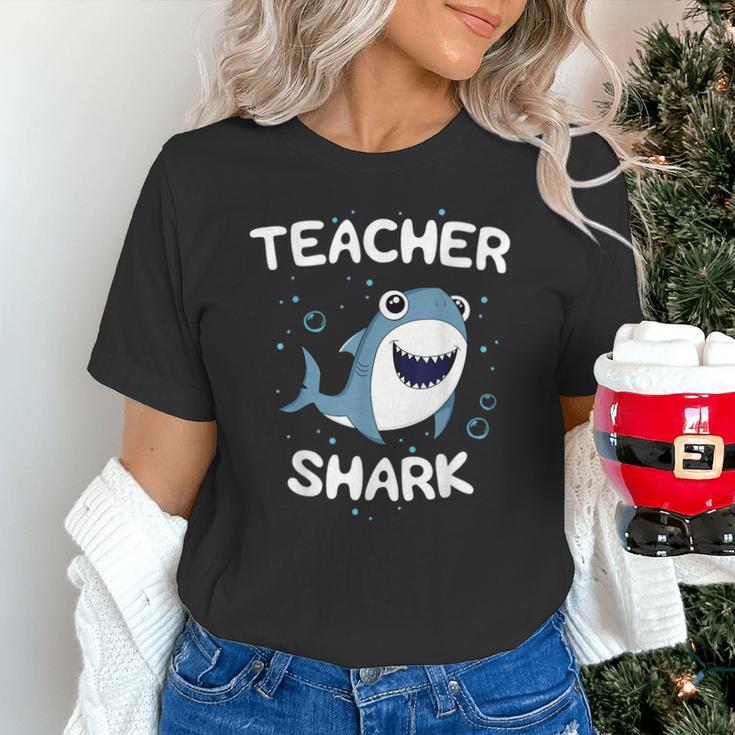 Teacher Shark Teaching Back To School Kindergarten Unisex T-Shirt, gift for family, gift for coworker Teacher Shark Teaching Back To School Kindergarten Unisex T-Shirt, gift for family, gift for coworker