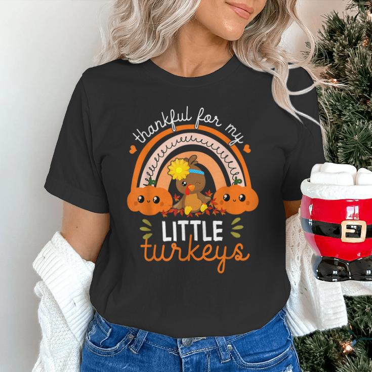 Teacher Thanksgiving Shirt Thankful For My Little Turkeys Unisex T-Shirt, gift for family, gift for coworker Teacher Thanksgiving Shirt Thankful For My Little Turkeys Unisex T-Shirt, gift for family, gift for coworker