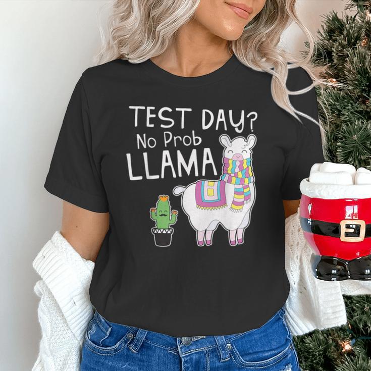 Teachers Testing Day Test Day No Prob Llama Teacher Unisex T-Shirt, gift for family, gift for coworker Teachers Testing Day Test Day No Prob Llama Teacher Unisex T-Shirt, gift for family, gift for coworker