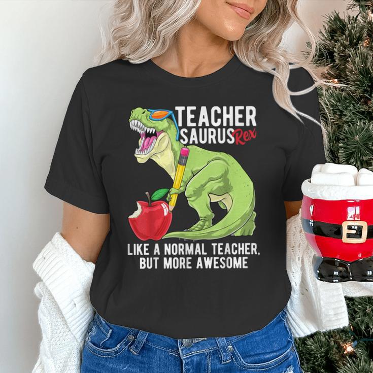 Teachersaurus Rex Dinosaur Like A Normal Teacher Saurus Unisex T-Shirt, gift for family, gift for coworker Teachersaurus Rex Dinosaur Like A Normal Teacher Saurus Unisex T-Shirt, gift for family, gift for coworker