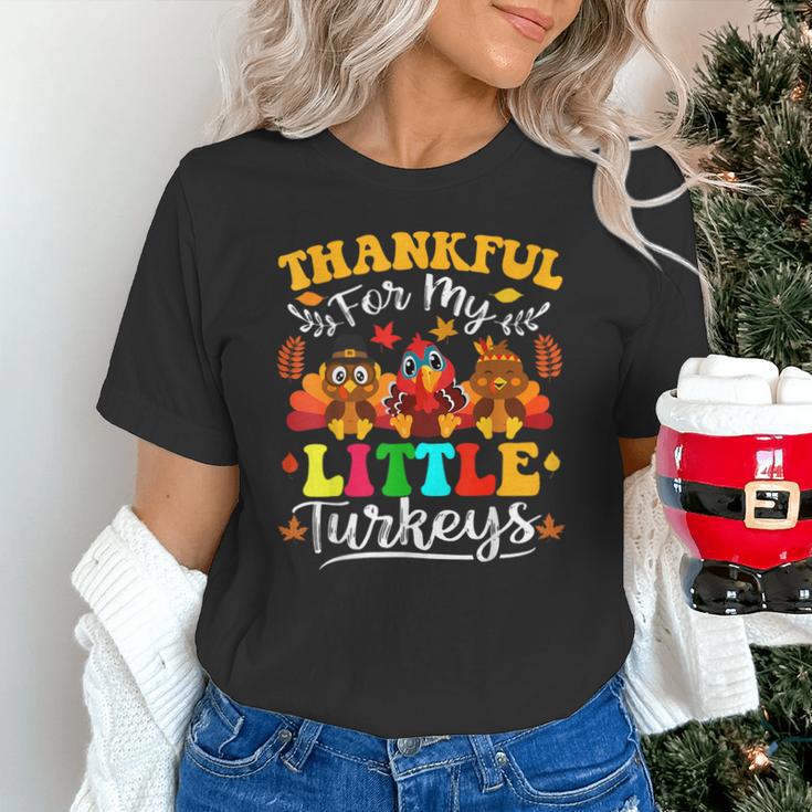 Thankful For My Little Turkeys Teacher Thanksgiving Teachers Unisex T-Shirt, gift for family, gift for coworker Thankful For My Little Turkeys Teacher Thanksgiving Teachers Unisex T-Shirt, gift for family, gift for coworker