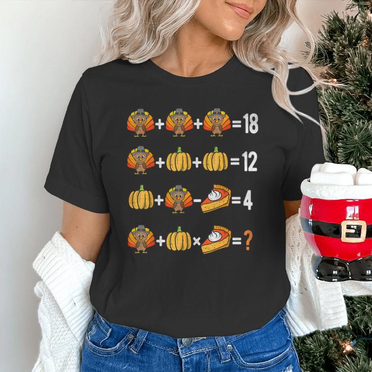 Thanksgiving Order Of Operations Thanksgiving Math Teacher Unisex T-Shirt, gift for family, gift for coworker