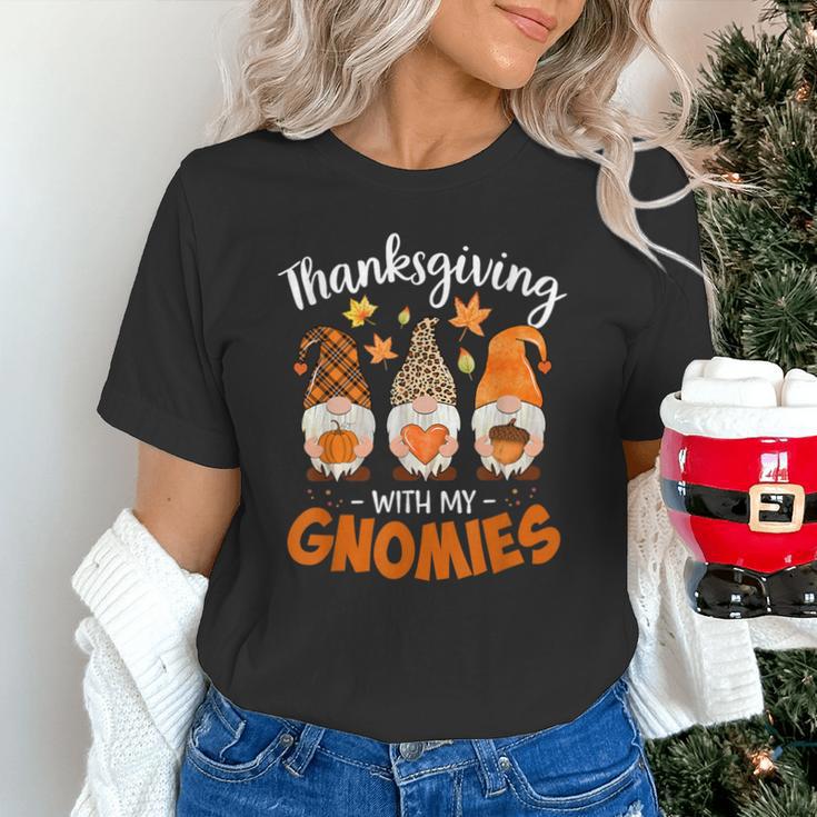 Thanksgiving Shirts For Women With My Gnomies Teachers Gnome Unisex T-Shirt, gift for family, gift for coworker Thanksgiving Shirts For Women With My Gnomies Teachers Gnome Unisex T-Shirt, gift for family, gift for coworker