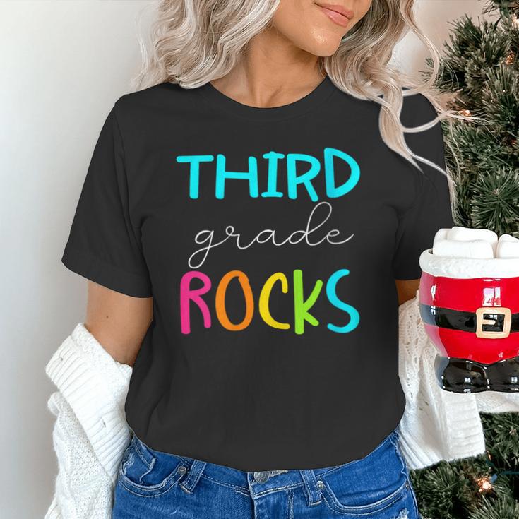 Third Grade Rocks Shirt Team 3rd Grade Teacher Unisex T-Shirt, gift for family, gift for coworker Third Grade Rocks Shirt Team 3rd Grade Teacher Unisex T-Shirt, gift for family, gift for coworker