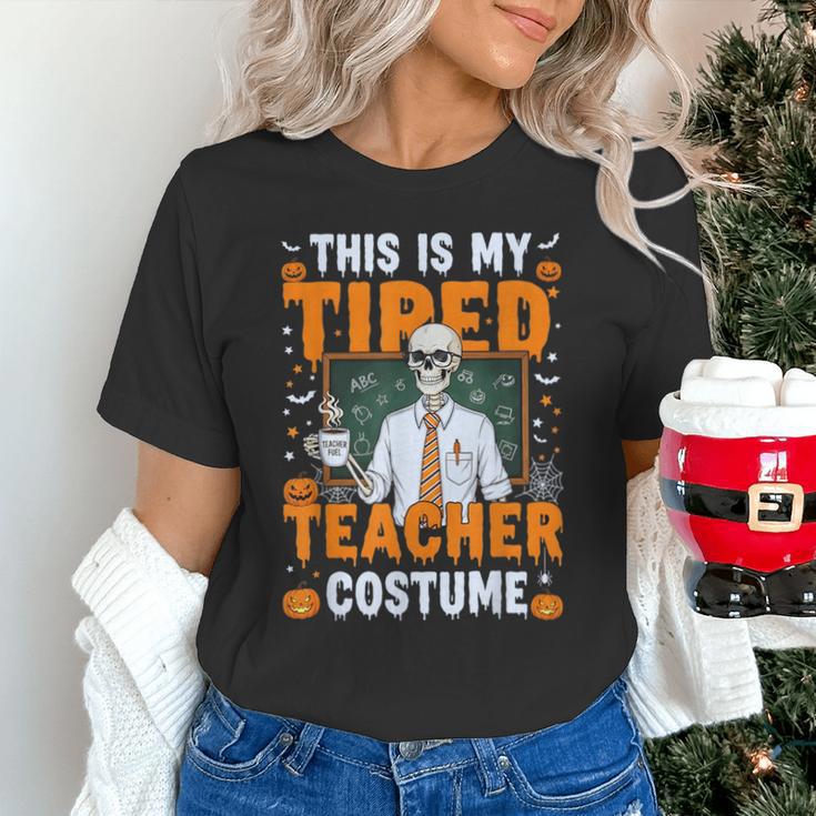 This Is My Tired Teacher Costume Halloween Costumes Unisex T-Shirt, gift for family, gift for coworker