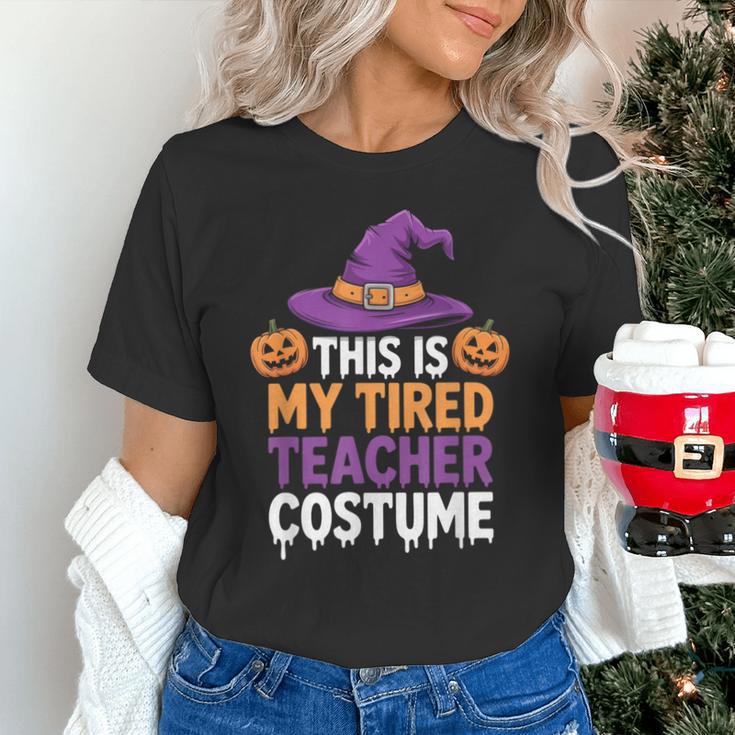 This Is My Tired Teacher Costume Halloween Unisex T-Shirt, gift for family, gift for coworker This Is My Tired Teacher Costume Halloween Unisex T-Shirt, gift for family, gift for coworker