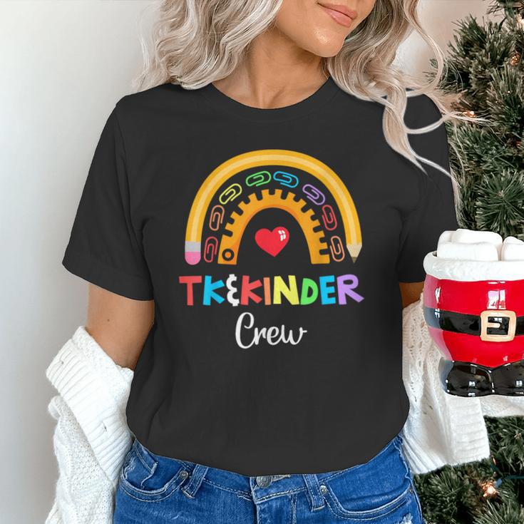TK And Kinder Crew TK Teacher Transitional Kindergarten PreK Unisex T-Shirt, gift for family, gift for coworker