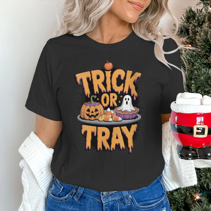 Trick Or Tray Halloween Cafeteria Teacher School Unisex T-Shirt, gift for family, gift for coworker Trick Or Tray Halloween Cafeteria Teacher School Unisex T-Shirt, gift for family, gift for coworker