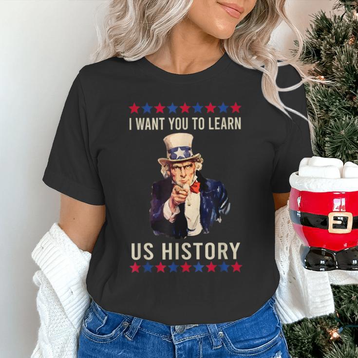 I Want You To Learn US History American Teacher School For Men Women Unisex T-Shirt, History Teacher Shirts, gift for family, gift for coworker I Want You To Learn US History American Teacher School For Men Women Unisex T-Shirt, History Teacher Shirts, gift for family, gift for coworker