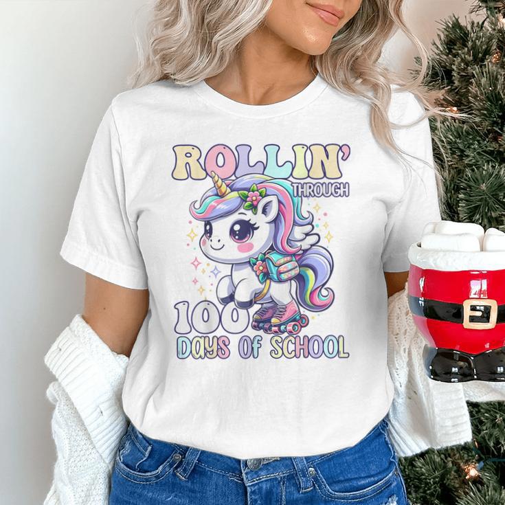 100 Days Of School Girls Teacher 100th Day Unicorn Outfit Unisex T-Shirt, gift for family, gift for coworker 100 Days Of School Girls Teacher 100th Day Unicorn Outfit Unisex T-Shirt, gift for family, gift for coworker