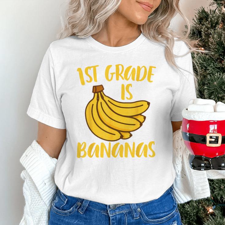 1st Grade Is Bananas Teacher Teaching Back To School Unisex T-Shirt, gift for family, gift for coworker 1st Grade Is Bananas Teacher Teaching Back To School Unisex T-Shirt, gift for family, gift for coworker