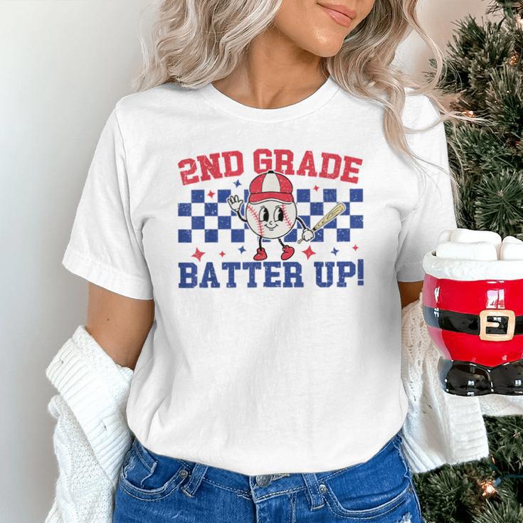 2nd Grade Batter Up Back To School Baseball Teacher Kids Unisex T-Shirt, 2nd Grade Teacher Shirts, gift for family, gift for coworker 2nd Grade Batter Up Back To School Baseball Teacher Kids Unisex T-Shirt, 2nd Grade Teacher Shirts, gift for family, gift for coworker