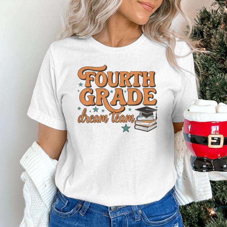4th Grade Back To School Fourth Grade Dream Team Teacher Unisex T-Shirt, 4th Grade Teacher Shirts, gift for family, gift for coworker 4th Grade Back To School Fourth Grade Dream Team Teacher Unisex T-Shirt, 4th Grade Teacher Shirts, gift for family, gift for coworker