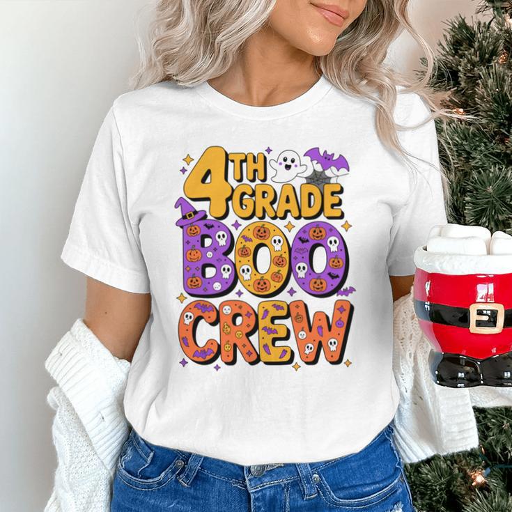 4th Grade Boo Crew Ghost Halloween Teacher Costume Unisex T-Shirt, 4th Grade Teacher Shirts, gift for family, gift for coworker 4th Grade Boo Crew Ghost Halloween Teacher Costume Unisex T-Shirt, 4th Grade Teacher Shirts, gift for family, gift for coworker