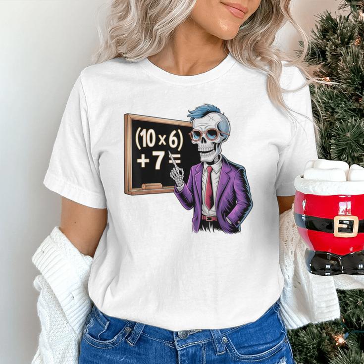 67 Math Teacher Meme Brainrot Six Seven Halloween Equation Unisex T-Shirt, gift for family, gift for coworker