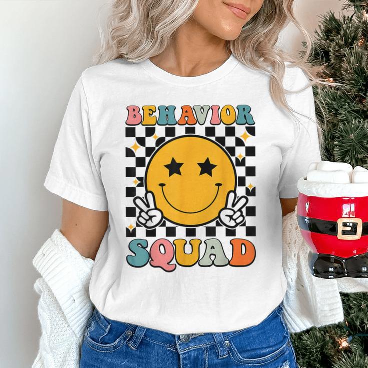Behavior Squad Specialist Analyst Behavior Teacher Retro Unisex T-Shirt, gift for family, gift for coworker Behavior Squad Specialist Analyst Behavior Teacher Retro Unisex T-Shirt, gift for family, gift for coworker