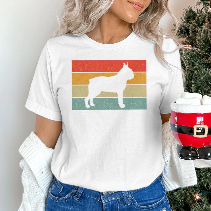 Boston Terrier Dog Lover Retro Vintage Cool For Dog Owner Unisex T-Shirt, gift for family, gift for coworker